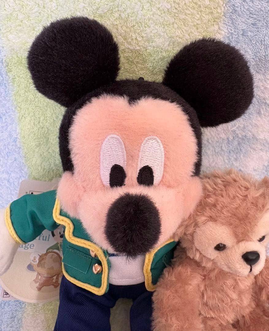 【匿名発送】TDS ダッフィーのワンダフル•ヴォヤッジ ぬいぐるみ大•小