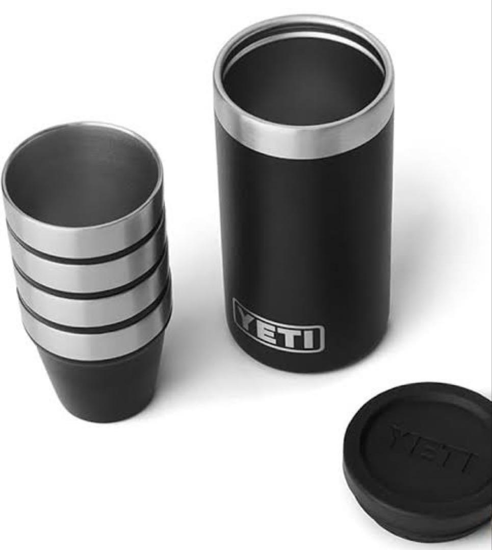 新品未使用 イエティ ショットグラス ブラック 収納ケース付 YETI
