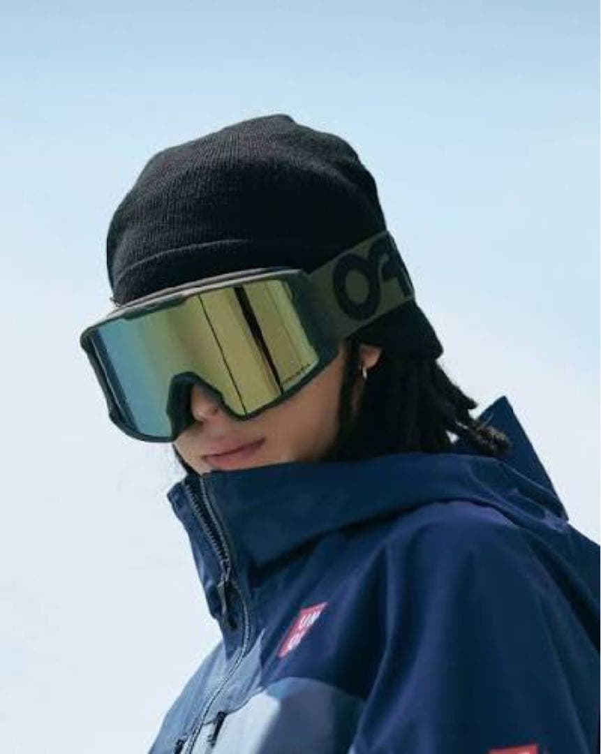 美品 OAKLEY LINE MINER ゴーグル レッドミラー