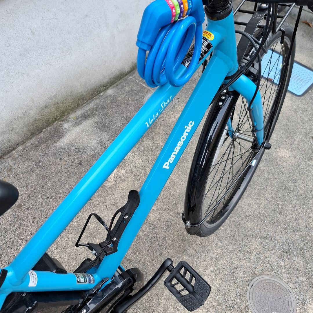Panasonic 電動アシスト自転車ベロスター 青
