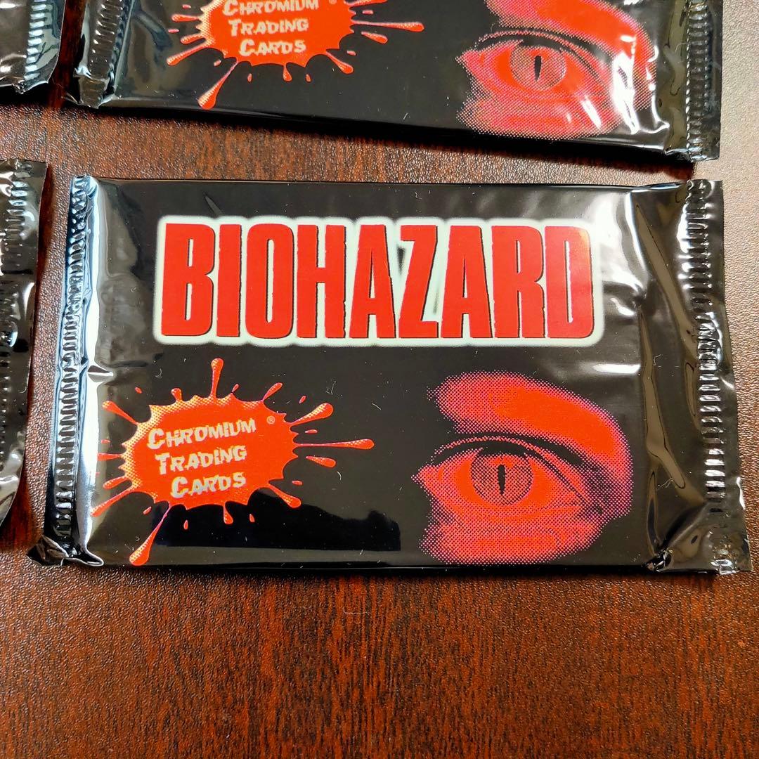 JPP BIOHAZARD CHROMIUM TRADING CARDS 10個