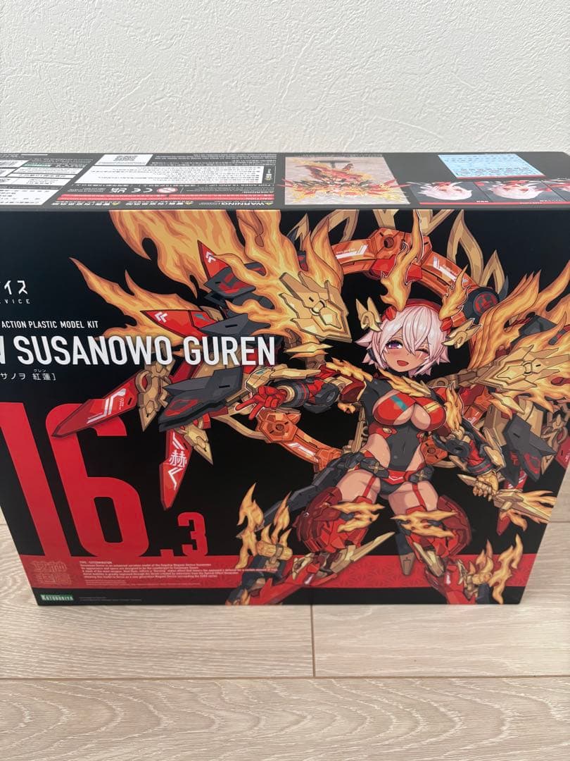 新品未開封　皇巫スサノヲ紅蓮+皇巫スサノヲ蒼炎