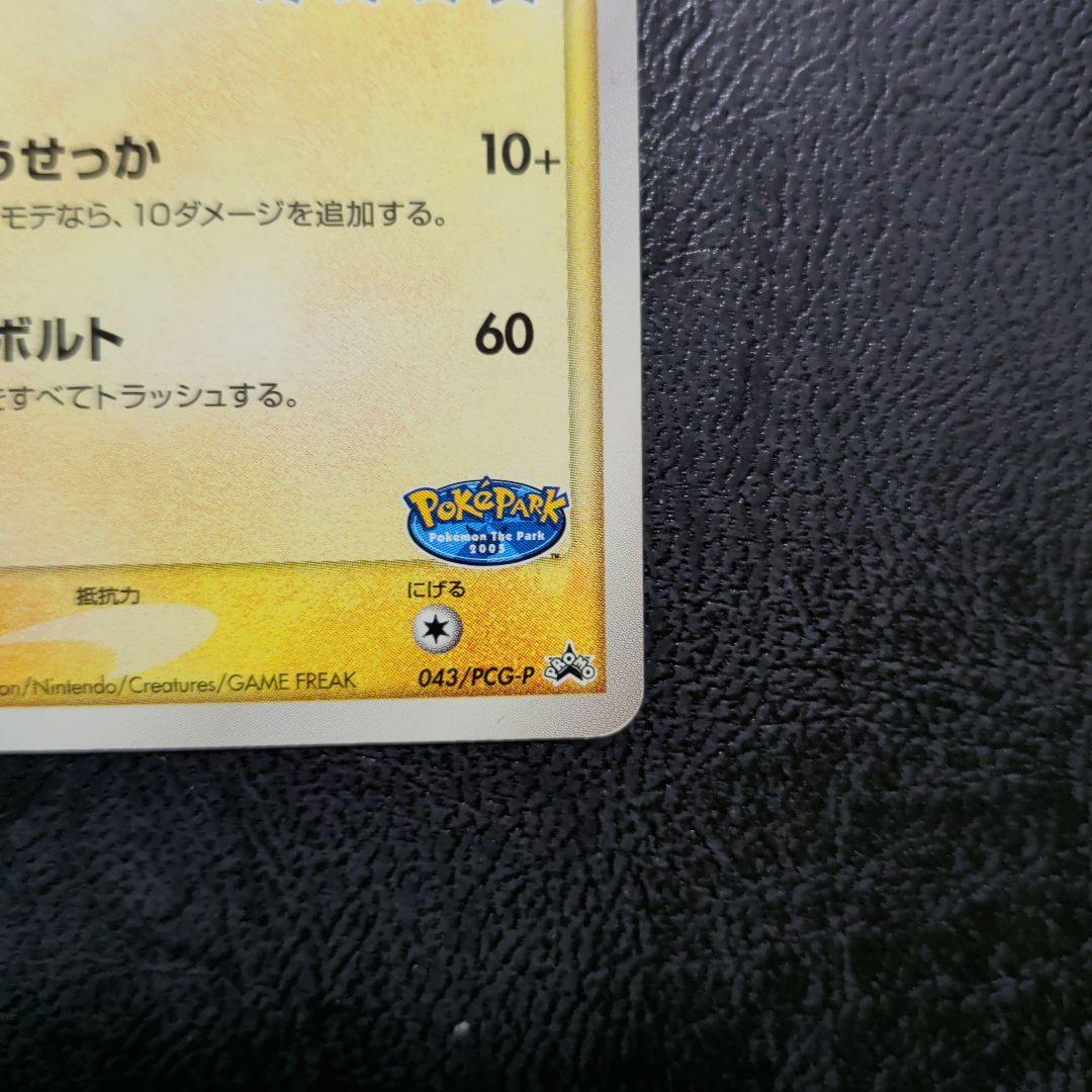 ポケパークのピカチュウ　2枚セット　まとめ　十字ホロ