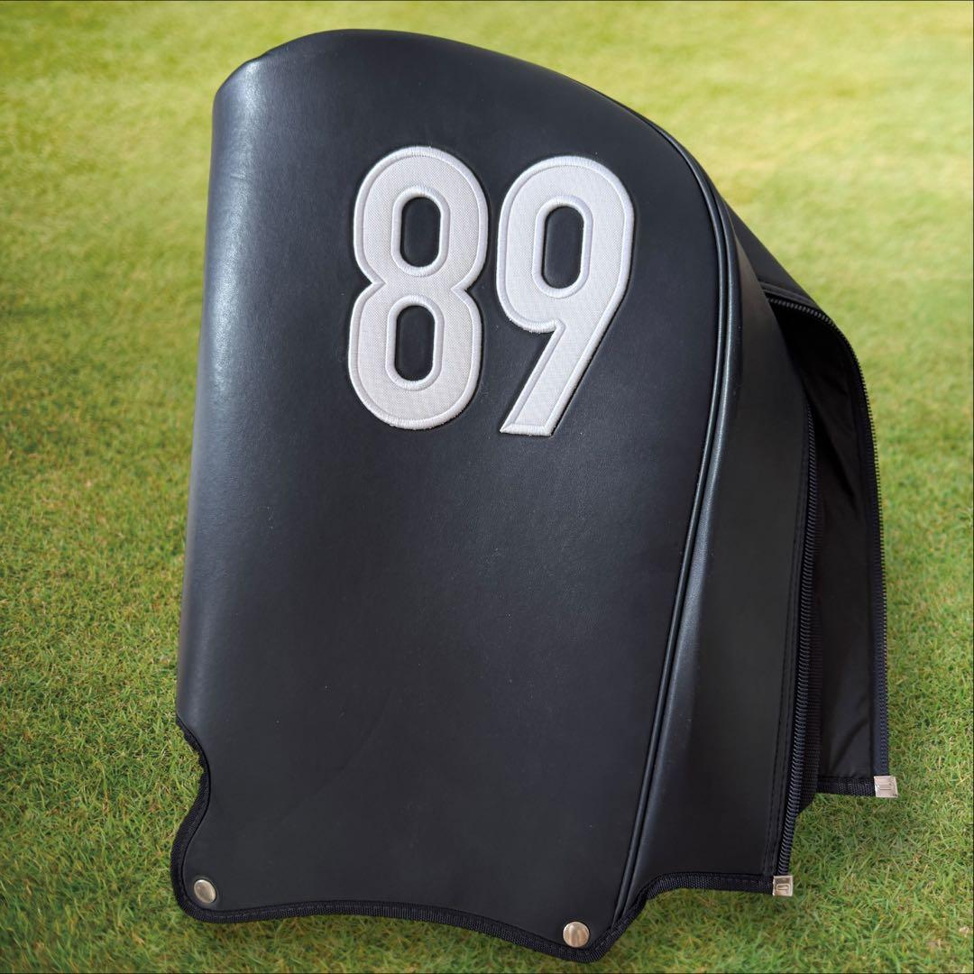 パーリーゲイツ　キャディ バッグ　ショルダー式　スタンド式　軽量　紺　ネイビー