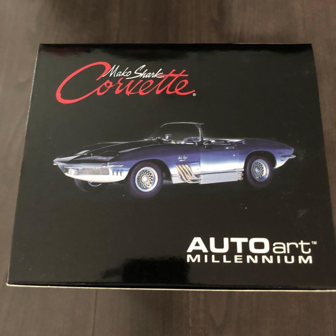 オートアート ミレニアム　コルベット　マコシャーク　1/18 新品未使用品