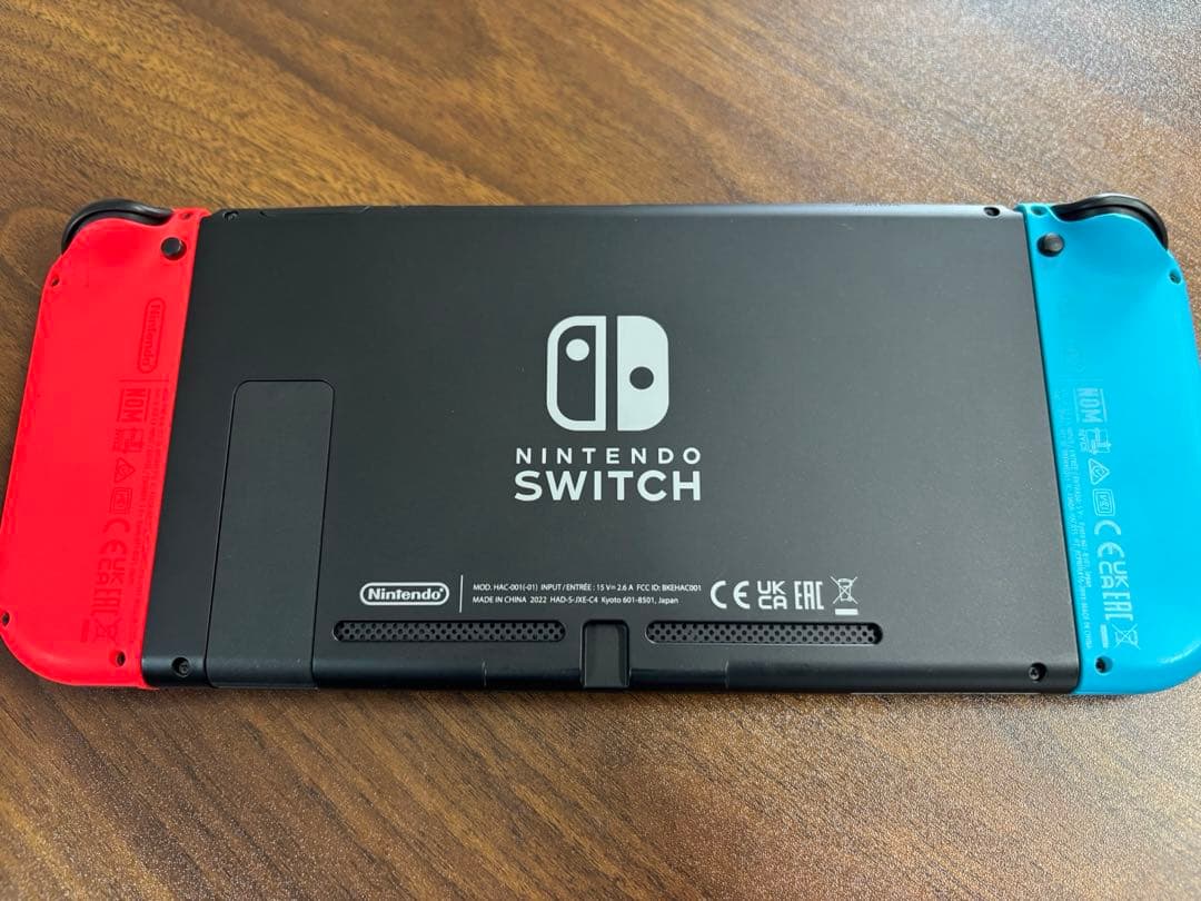 【美品】Nintendo Switch 本体 青/赤ジョイコン ケース付き