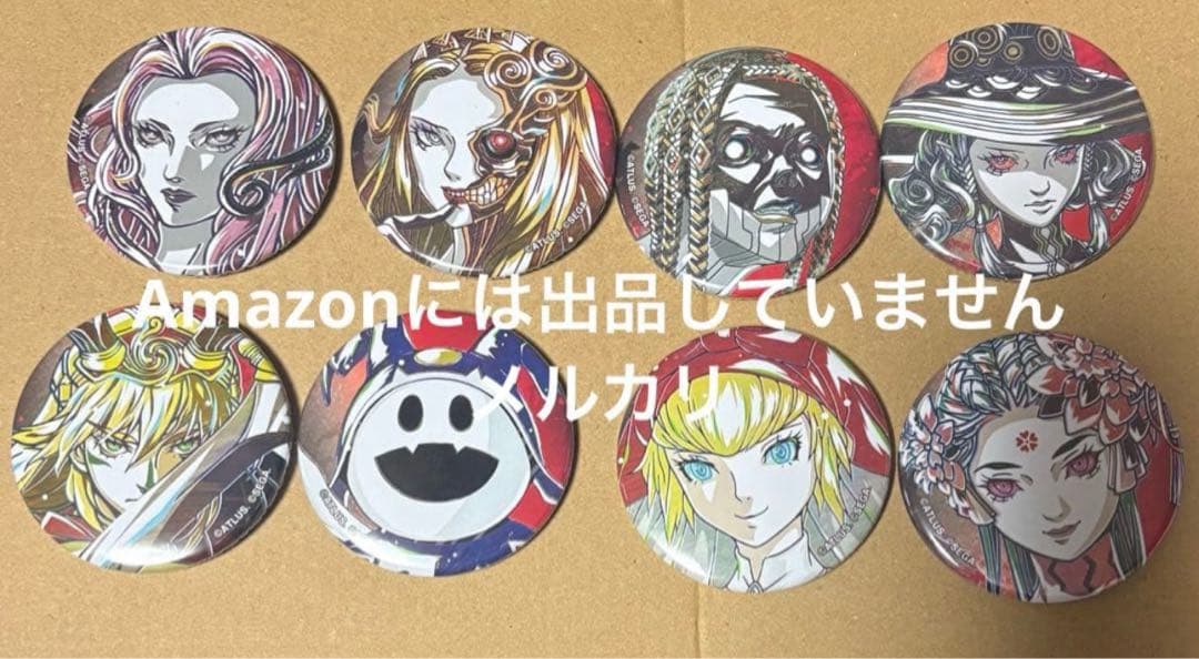 真・女神転生Ⅴ Vengeance Ani-Art カード　缶バッジ　アクキー