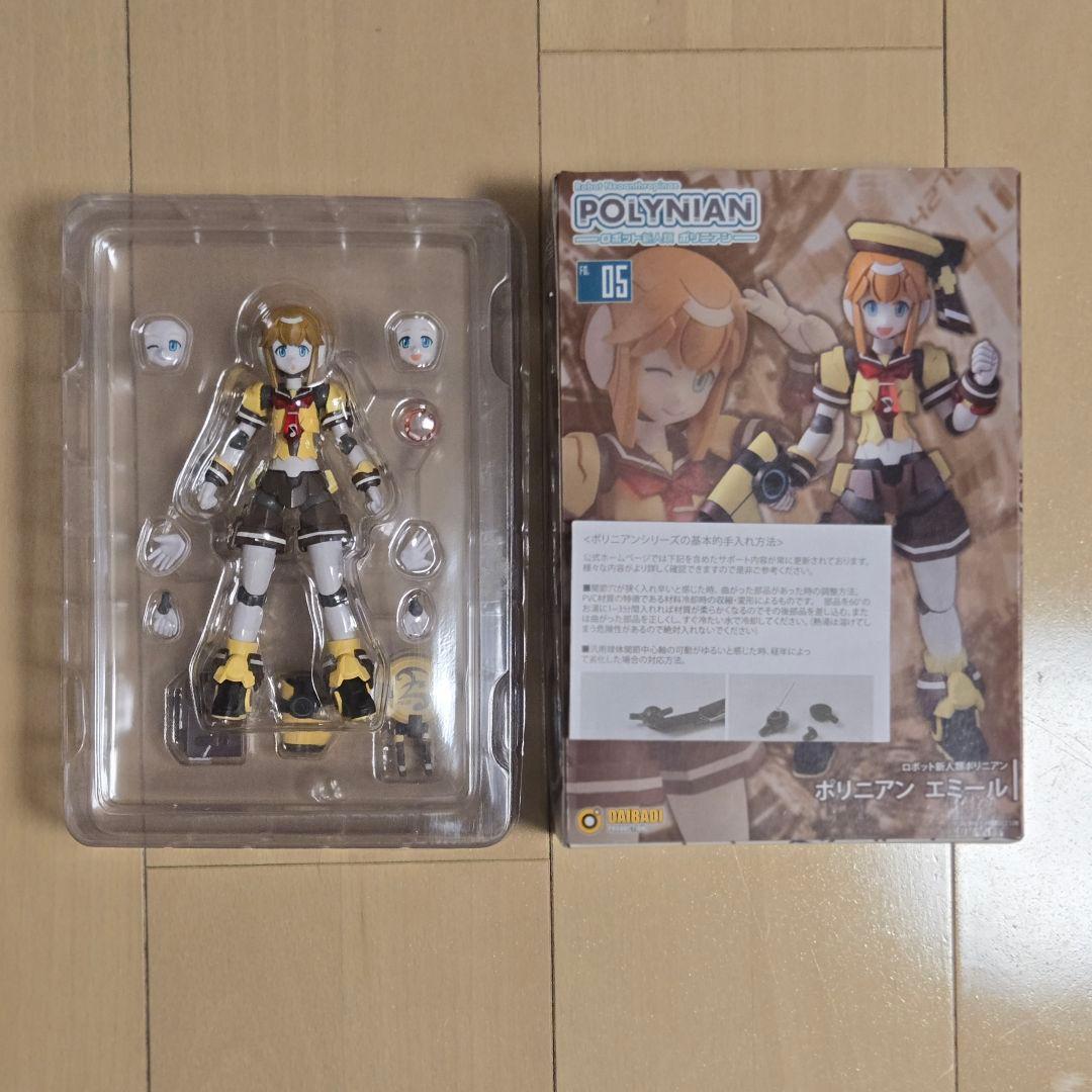 ロボット 新人類 ポリニアン　フィギュア セット