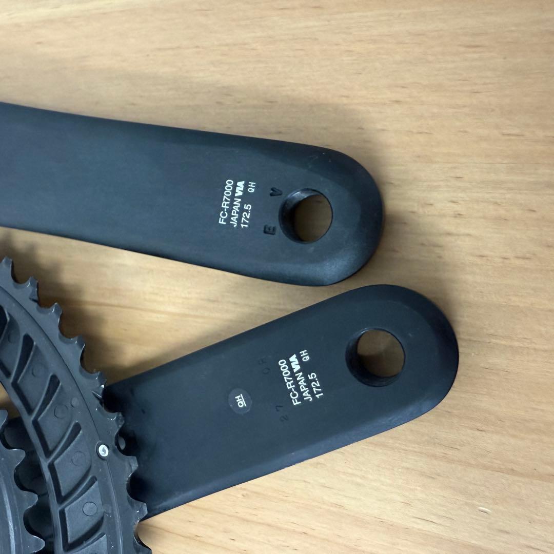 パーツ SHIMANO105 FC-R7000 50-34T 2x11s 172.5mm