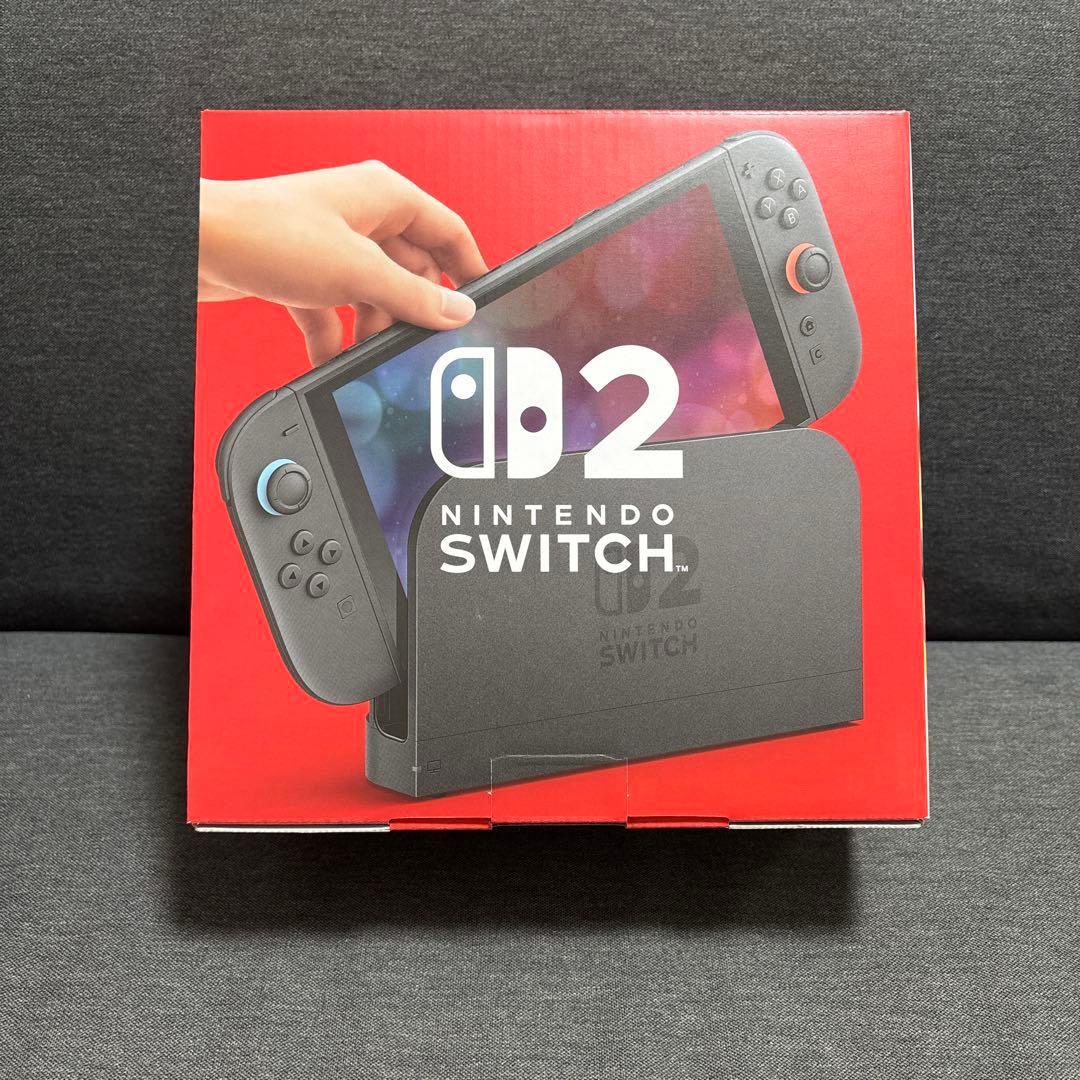 新品未開封　Nintendo Switch 2 本体　日本国内専用　保証書付き