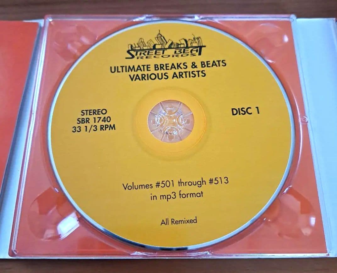 洋楽 Ultimate Breaks & Beats HIPHOP sampling