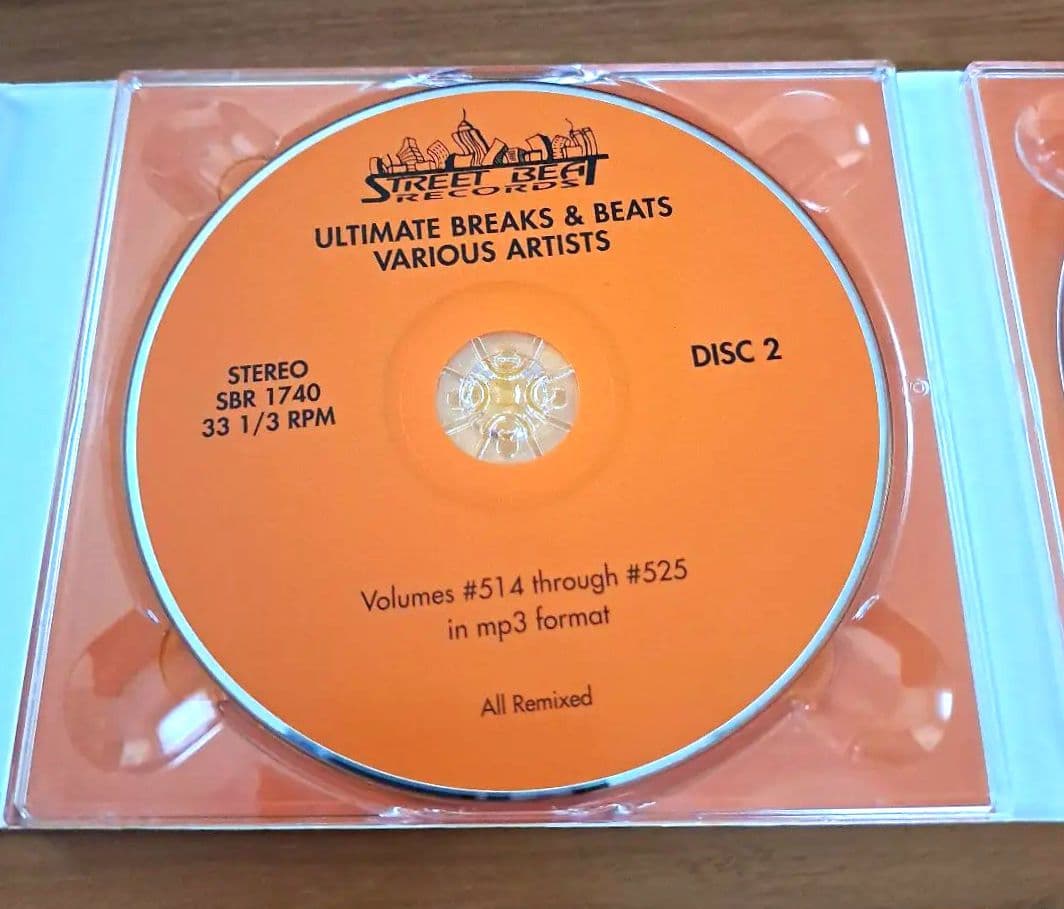 洋楽 Ultimate Breaks & Beats HIPHOP sampling