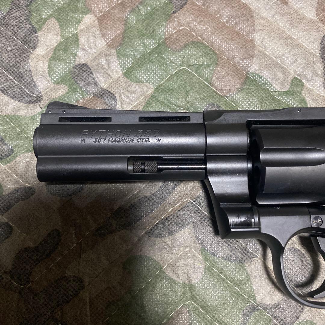 タナカ コルトパイソン 4インチ Rモデル HW ガスリボルバー