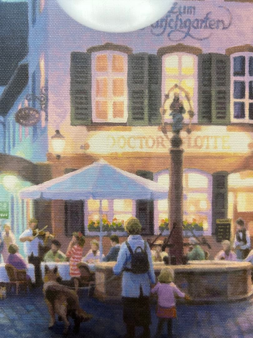 笹倉鉄平　散歩の時間に　ジクレー　直筆サイン右下　裏面も綺麗