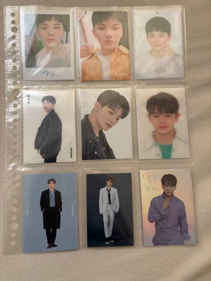 SEVENTEEN ウジ woozi WOOZIトレカ ポストカード うちわ等