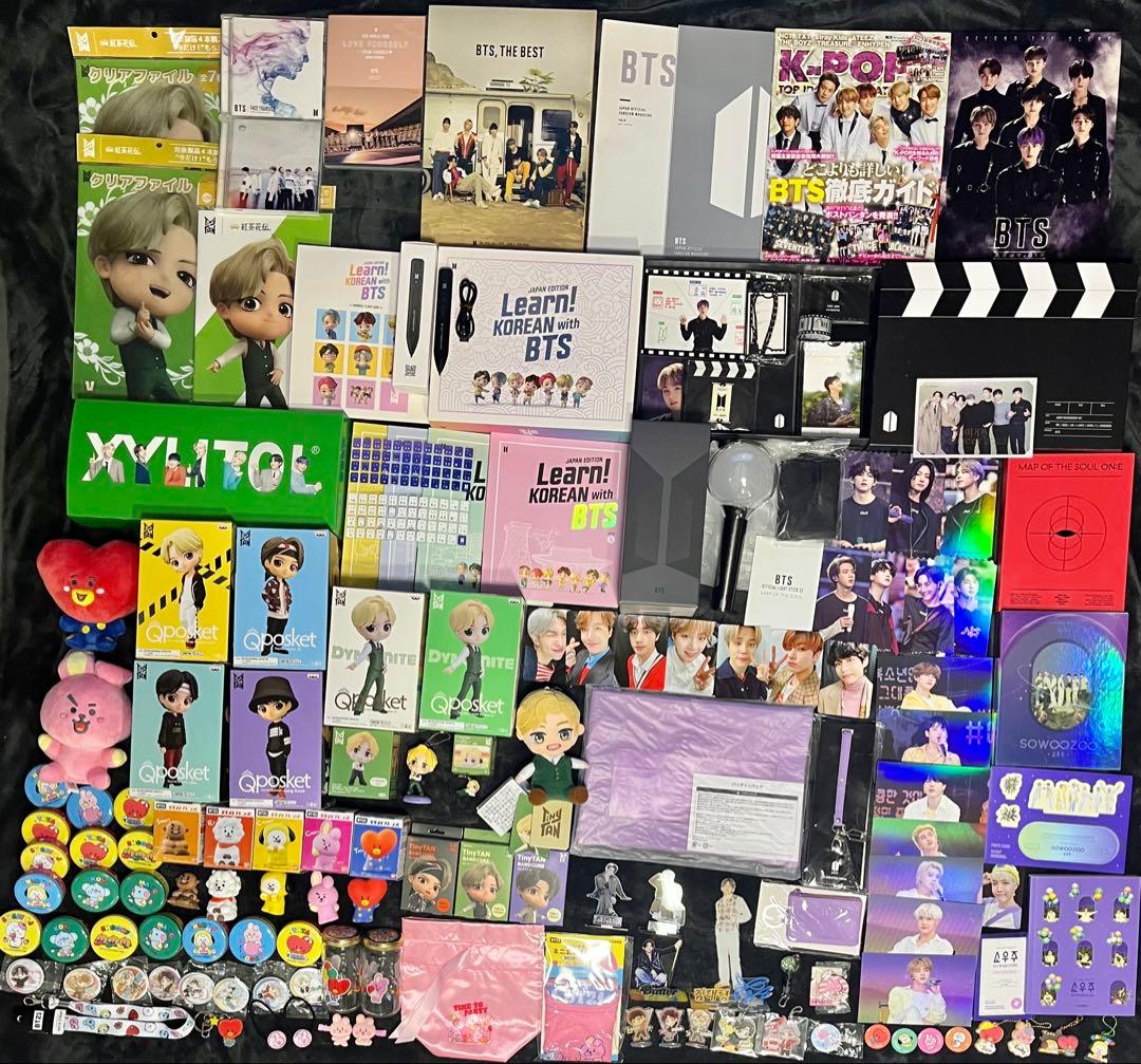 まとめ売り BTSグッズ　ペンライト アミボム　DVD FC限定グッズ　アクスタ