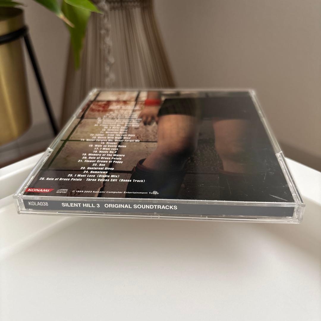 「SILENT HILL 3」ORIGINAL SOUNDTRACKS 帯あり