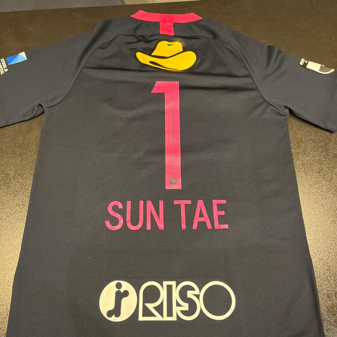 鹿島アントラーズ　2019 セカンドユニフォーム　1番　クォンスンテ　Lサイズ