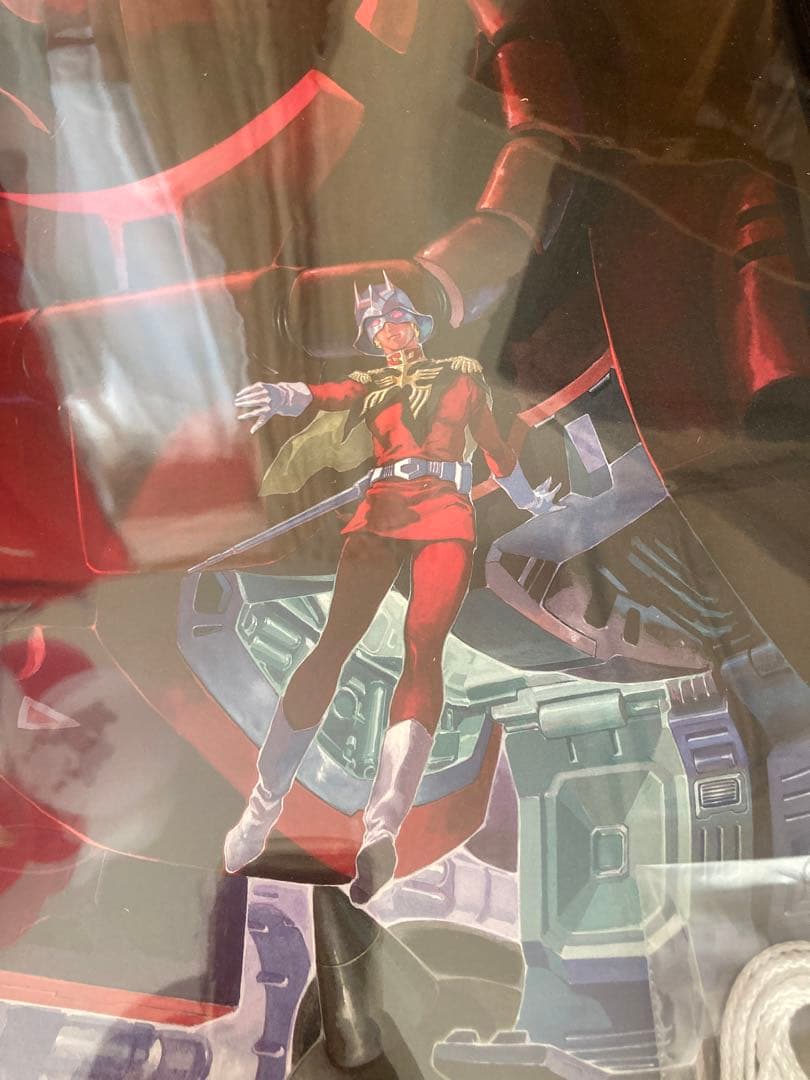 ガンダム　複製原画　シャア専用ザク