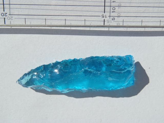 ブルートパーズ 石器 石槍 模写