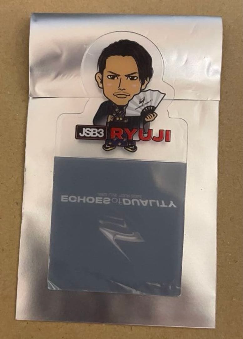 今市隆二　縁日くじ １等アクリルパネル ＆ ３等クリアスタンド