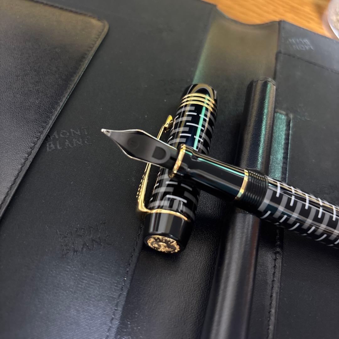 パーカー 万年筆デュオフォールド100 ブラックGT アニバーサリーエディション