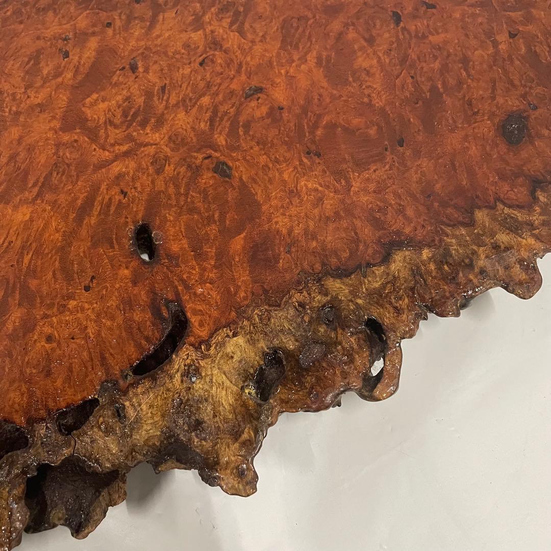 花梨瘤 一枚板 天然木 飾り板 瘤杢 花台 美術品 アンティーク