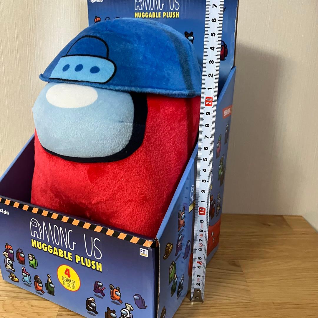 among us ぬいぐるみ 赤クルー アマングアス