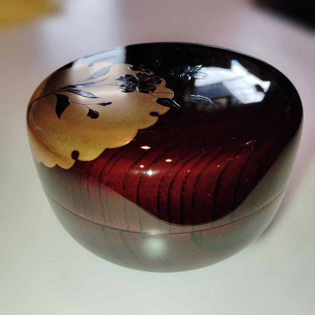 輪島塗り　平棗