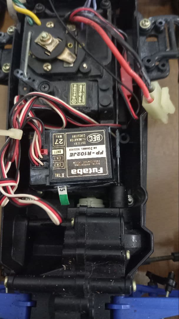 タミヤ ラジコン ファイヤードラゴン シャシーのみ ジャンク