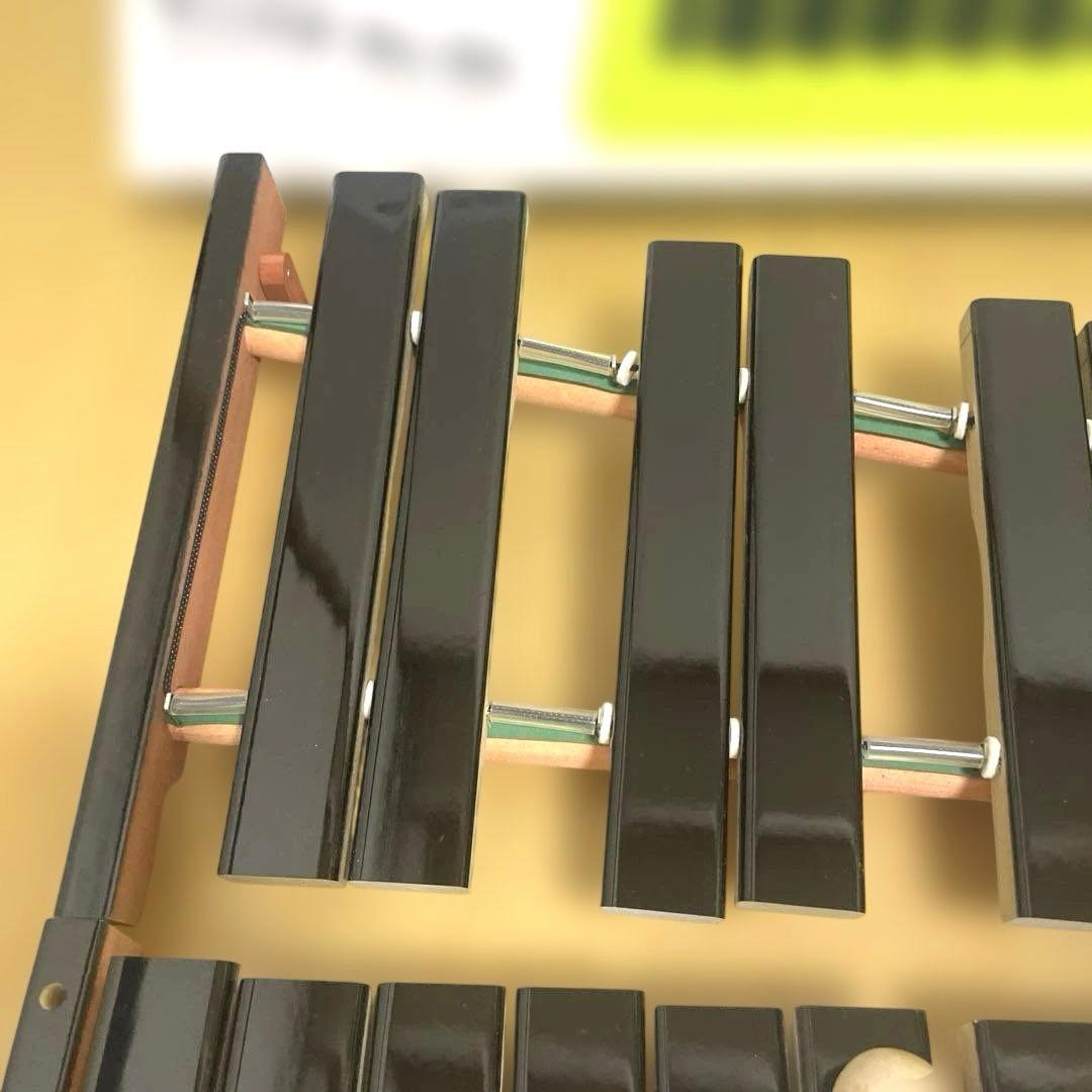YAMAHA 卓上木琴 No.185 楽器 ヤマハ 木琴 30音　マレット付