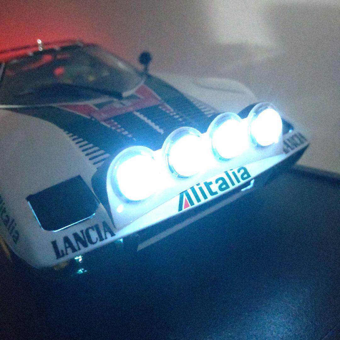 京商1/18 ランチア ストラトス HF ラリー1977 #1 ライト点灯仕様