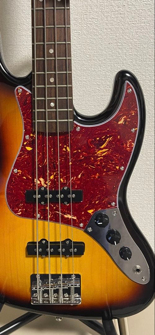 エレキベース サンバースト　Kgarage ジャズベース