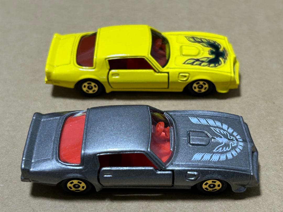 トミカ ポンティアック ファイアーバード トランザム 2台セット