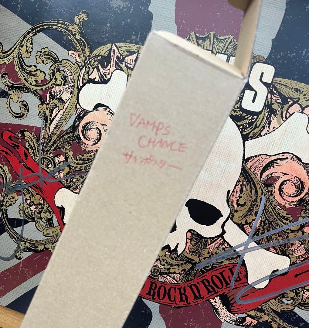 VAMPS HYDE、K.A.Z 直筆サインポスター