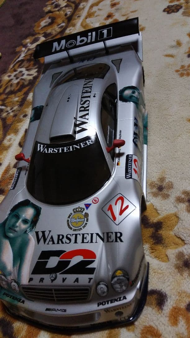 田宮ラジコン用ボディメルセデス