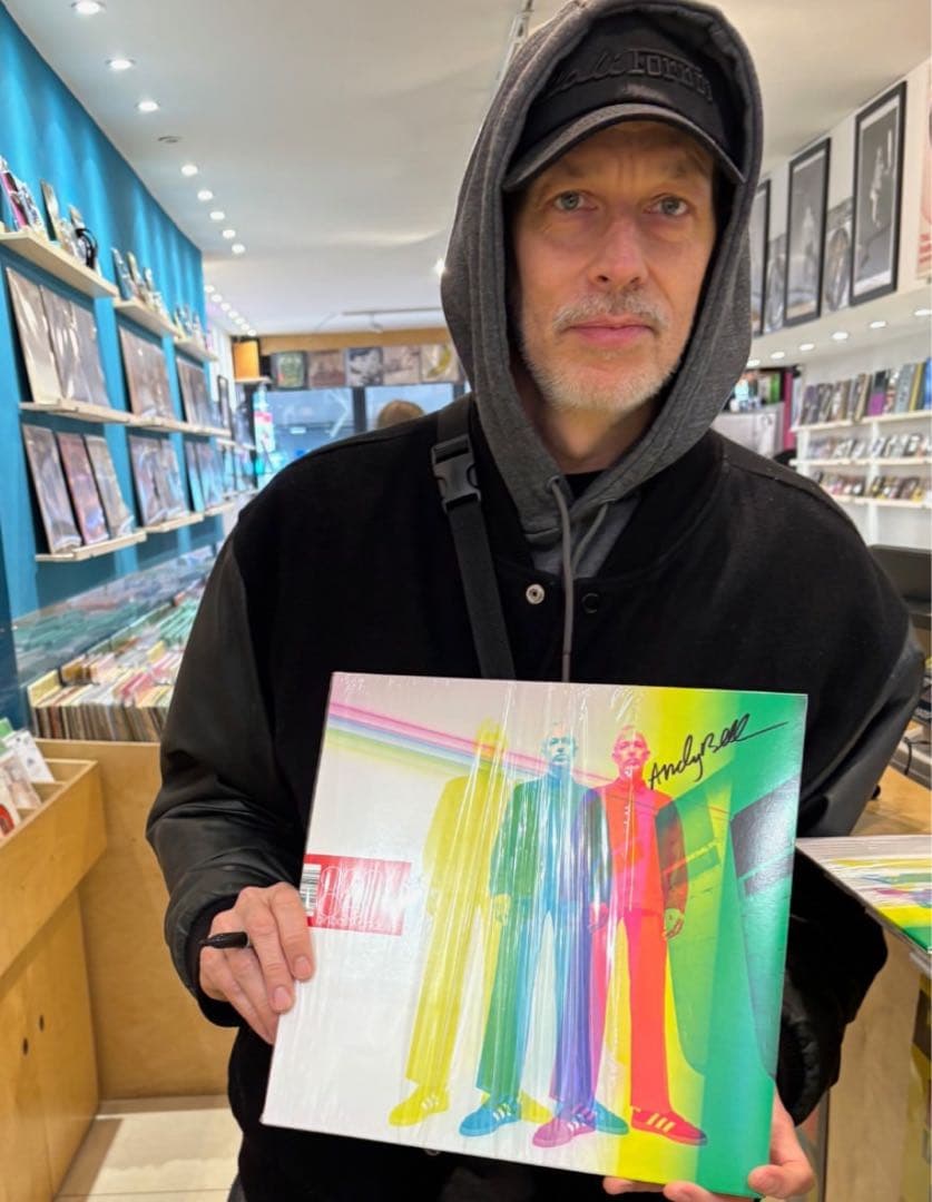 アンディベル 直筆サイン入り レコード アナログ盤 oasis オアシス