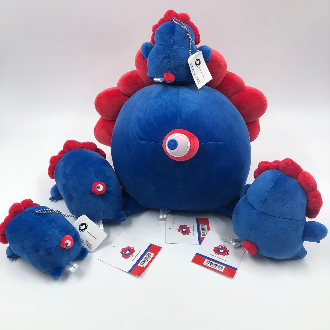 新品未使用 関西万博 ミャクミャク もっちり ぬいぐるみ 大 立 横 ミニ