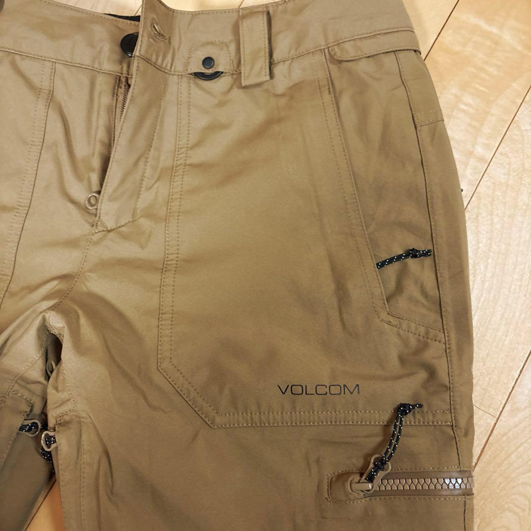 VOLCOM GORE-TEXスノーボードパンツ レディース ベージュ　Sサイズ