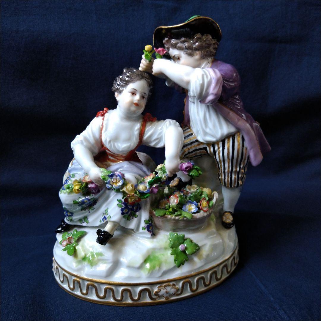 ✤1924年以前マイセン(Meissen)フィギュリン『春の寓意』✤