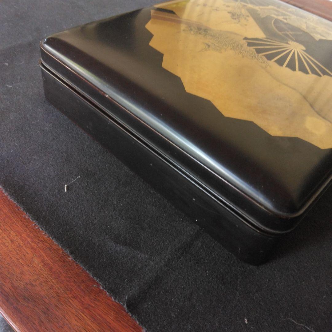 蒔絵　硯箱