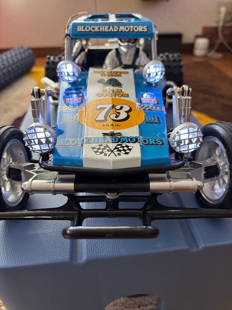 タミヤ　ワイルドワンオフローダー　ブロックヘッドモーターズ完成品