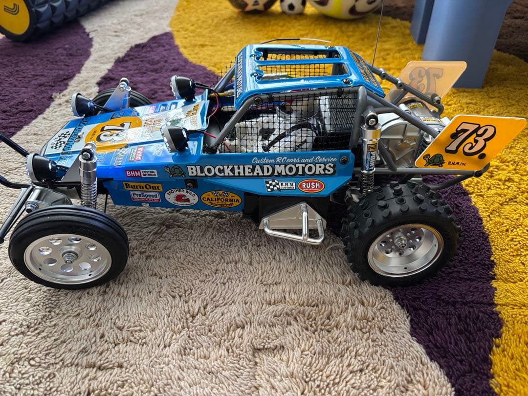 タミヤ　ワイルドワンオフローダー　ブロックヘッドモーターズ完成品