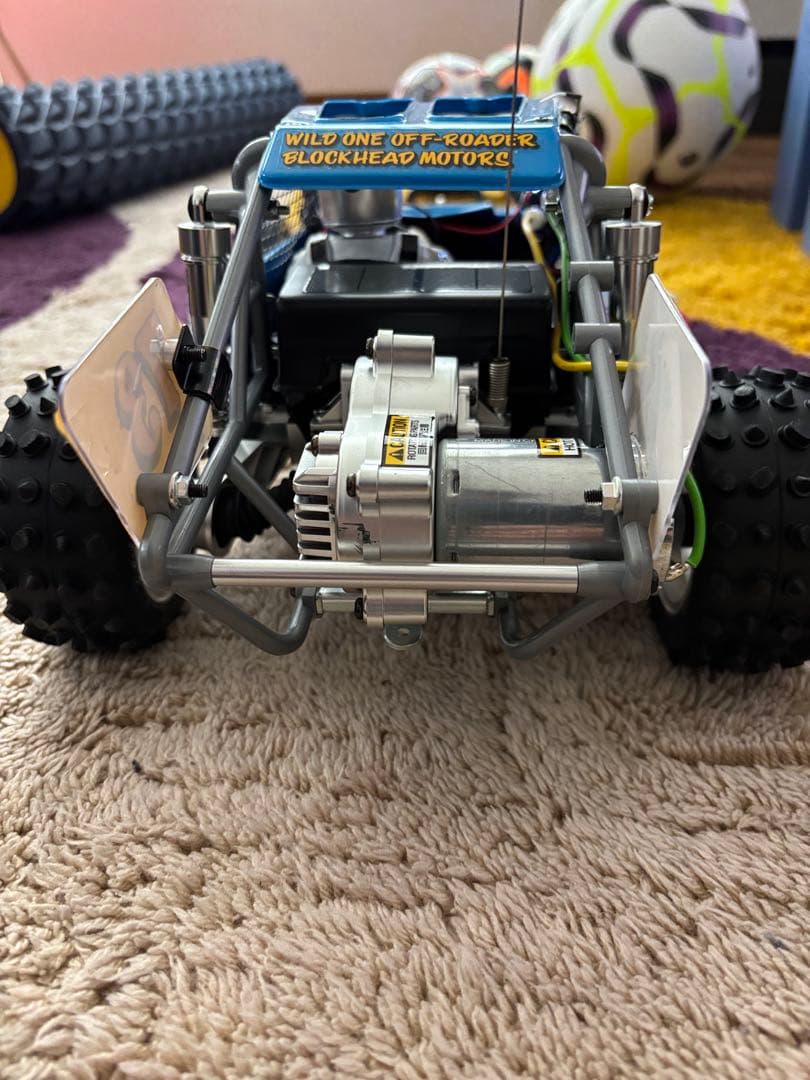 タミヤ　ワイルドワンオフローダー　ブロックヘッドモーターズ完成品