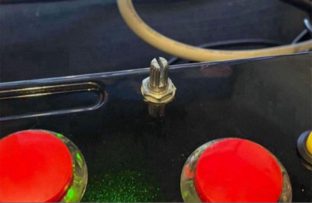 サミタ専用 9ボタンスロットコントローラー専用レバー搭載 LED＆スピーカー連動