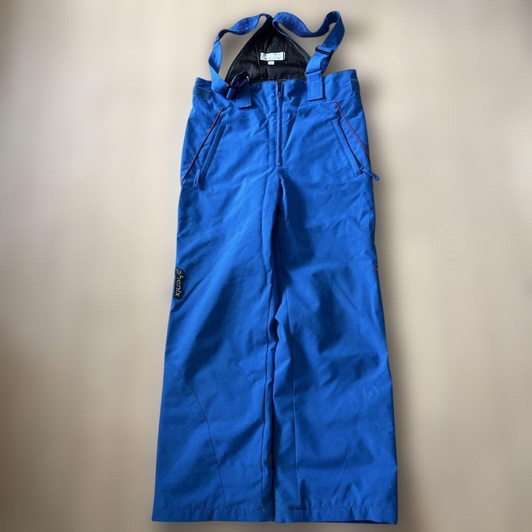 子ども用スキーウェア オレンジと青