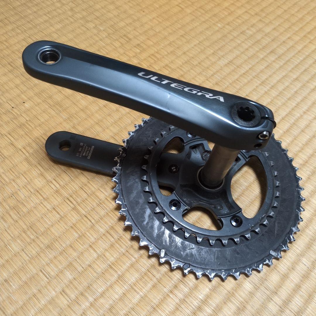 ULTEGRA クランクセット ブラック 52T　FC-6800