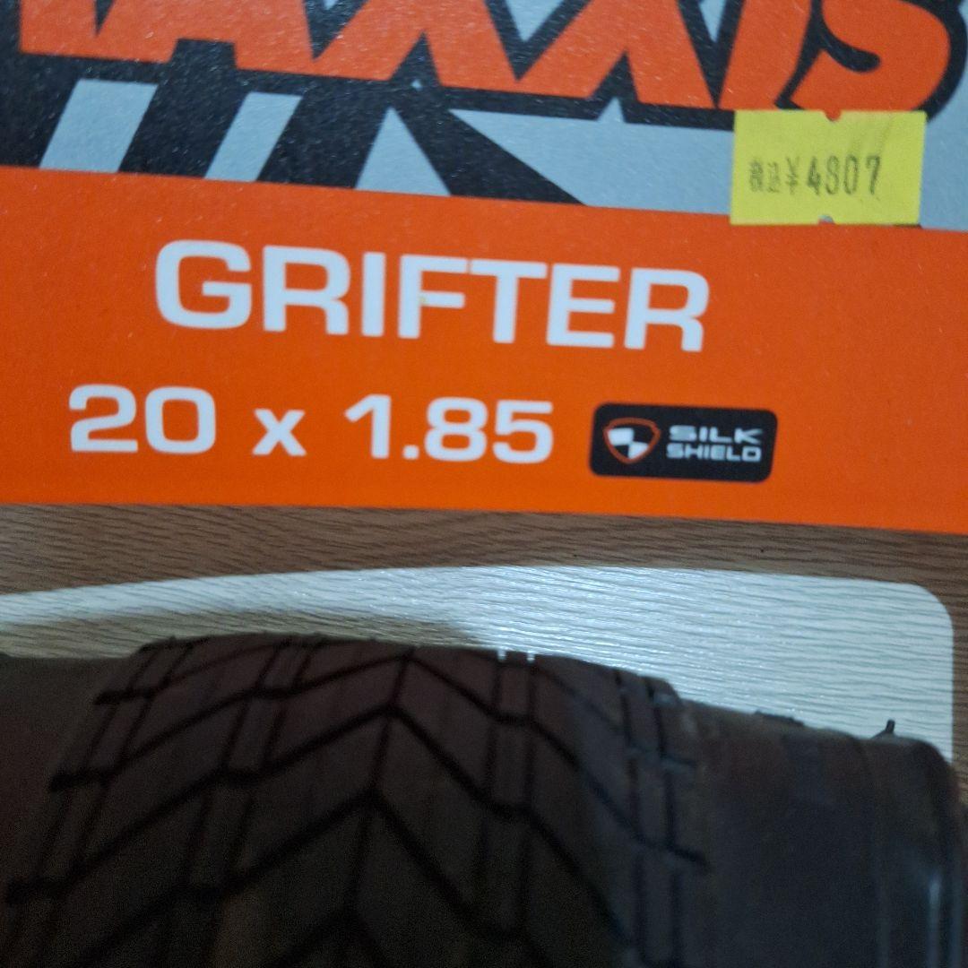 BMXタイヤ　MAXXIS GRIFTER 20 x 1.85 　２本セット