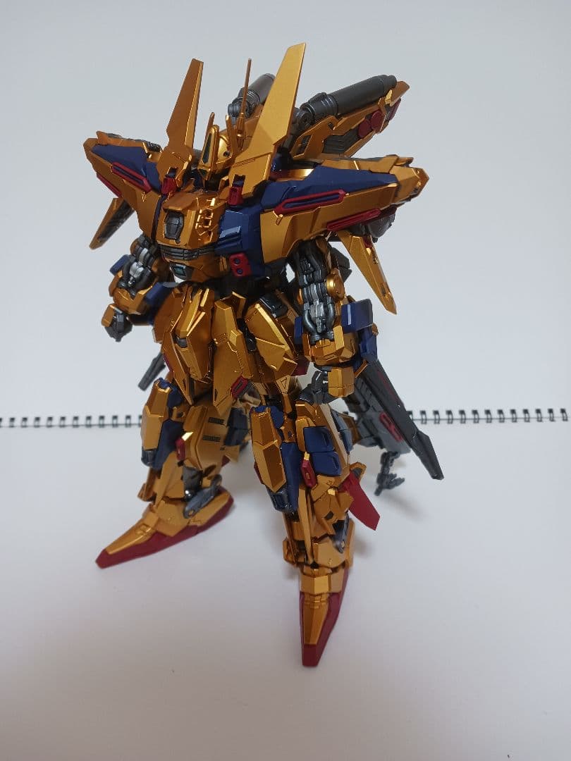送料込み　神馬模型　1/100 黄金武士　塗装完成品タイプ1