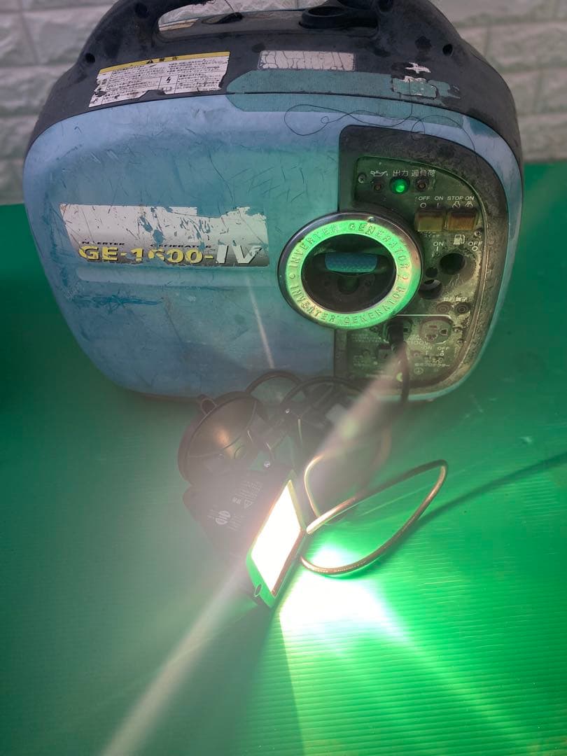 デンヨー インバーター発電機 GE1600-IV ポータブル ガソリンエンジン